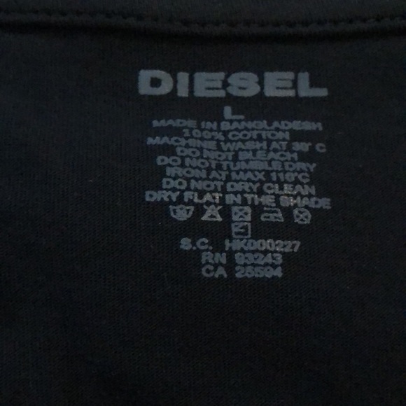 Plain back diesel tee - Picture 3 of 3